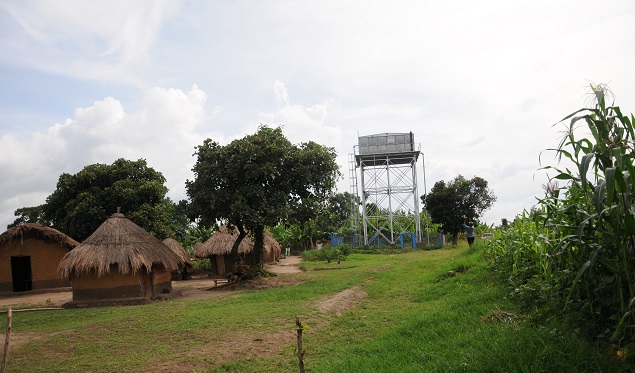 Kanyampanga LGFS Water Reservior in Kihiihi, Kanungu District