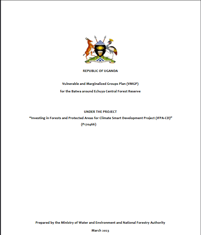 Vulnerable and Marginalized groups Plan 2023