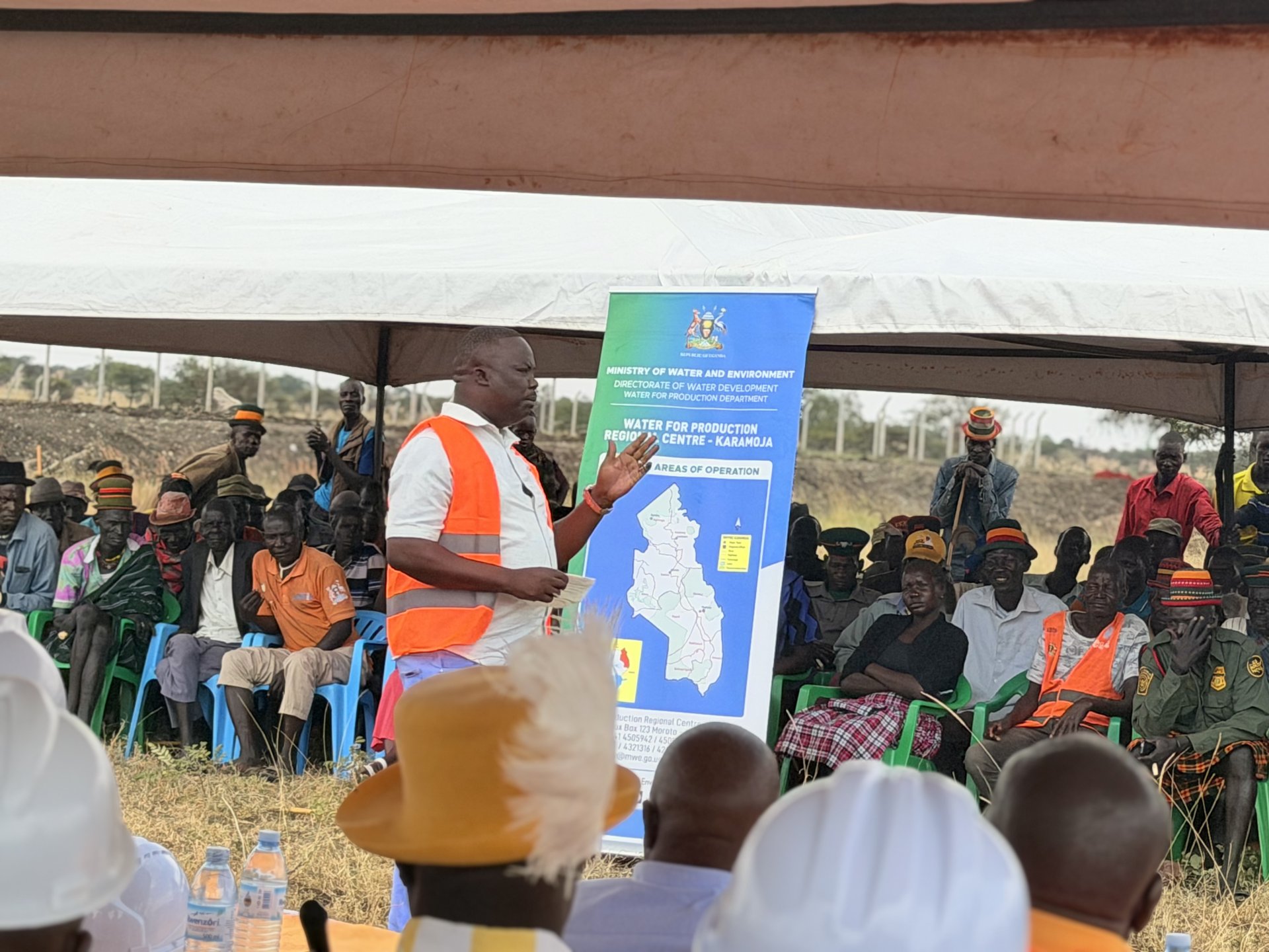 Government, German Partners Inspect Karamoja Water Projects