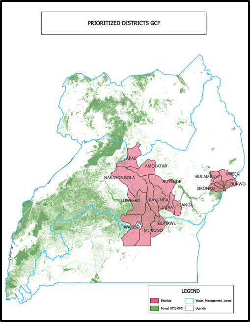  Uganda REDD+ Result Based Payments for  results period 2016- 2017