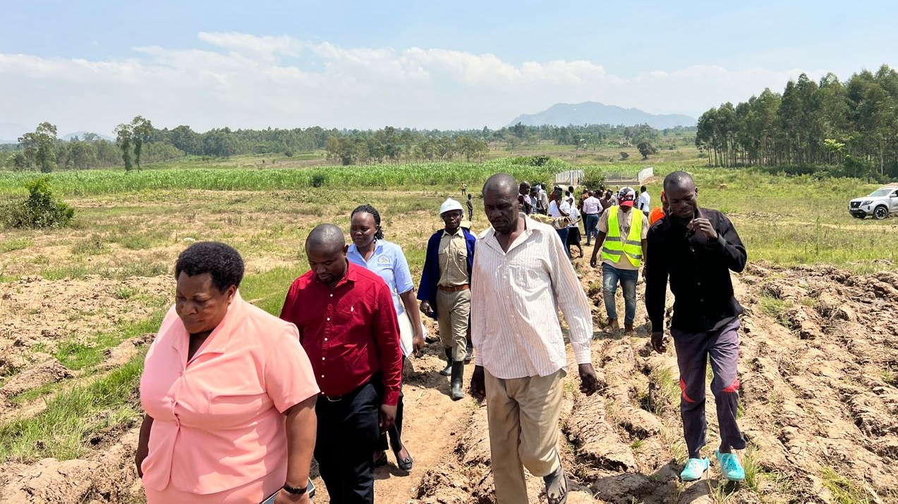 WfPRCE Team Conducts Site Inspections And Site Review Meetings For The Puwa And Bunakhaima Projects In Manafwa District.