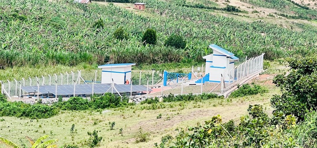 Ministry of Water & Environment Team Inspects Water Projects in Rakai District