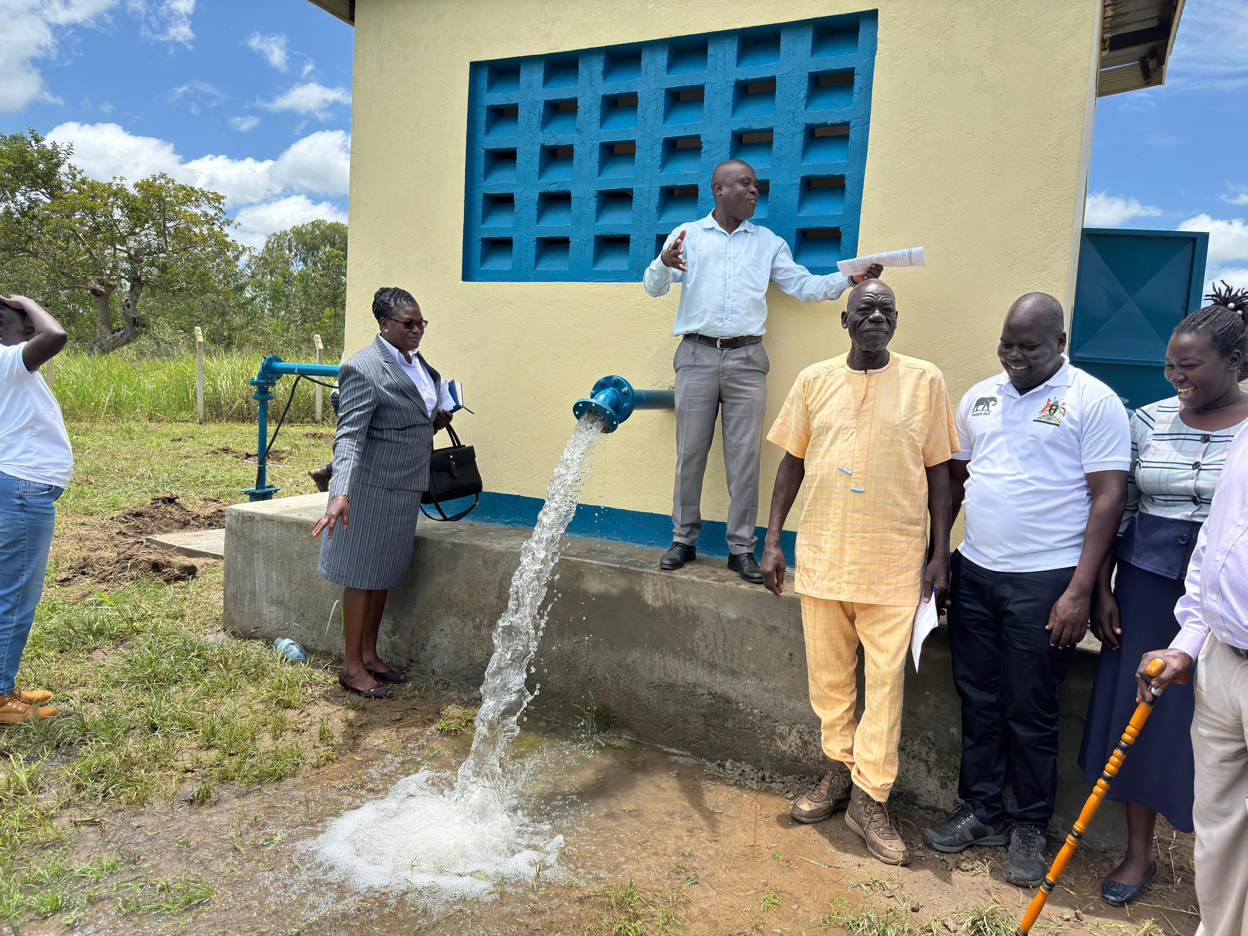 WSDF-NORTH TECHNICAL HANDOVER OF LACEKOCOT PIPED WATER SUPPLY SYSTEM AND SANITATION FACILITIES IN PADER DISTRICT TO NUWS