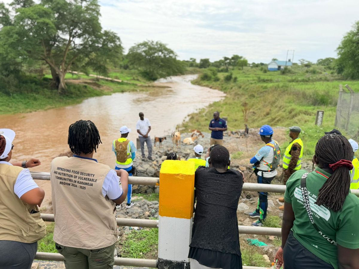 Site visit on Omanimani Water Level Monitoring Station under DRESSEA Project