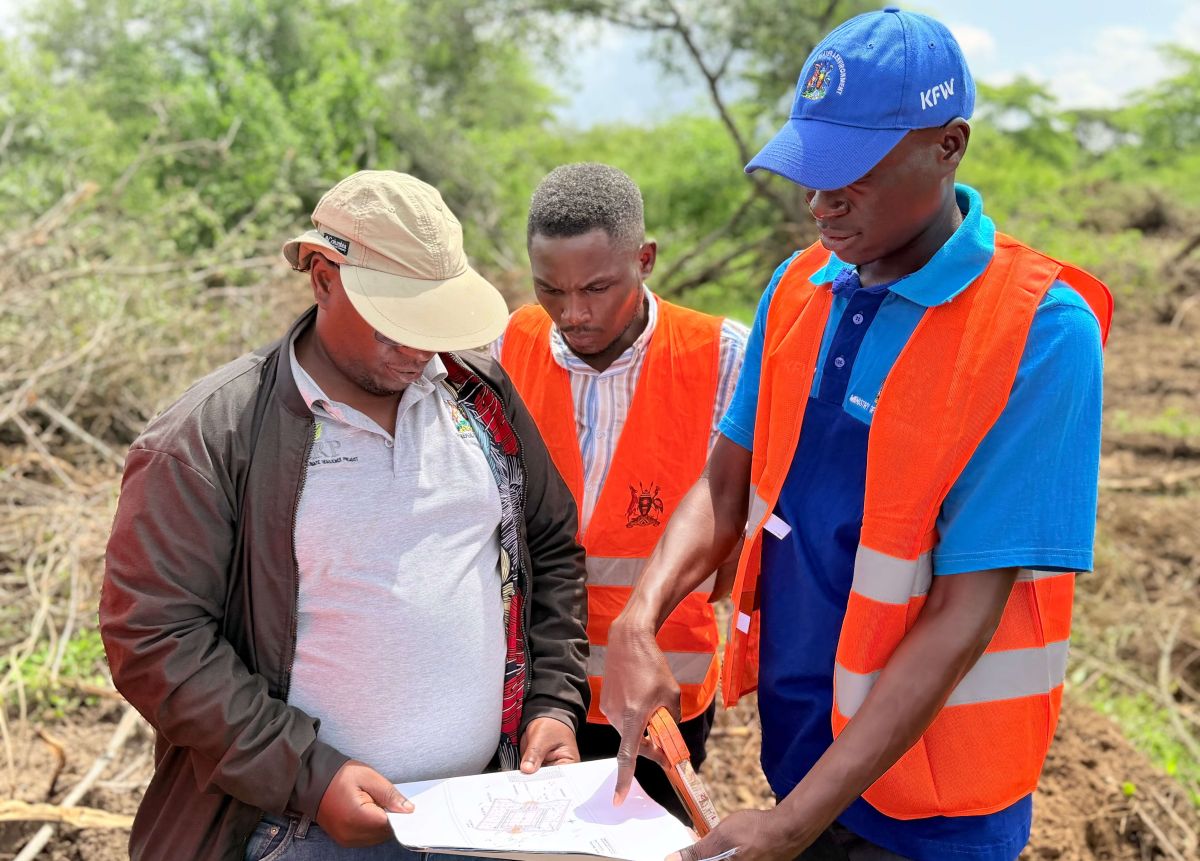 Technical Site Inspection and Start-Up Meeting Held for Akore Valley Tank, Amudat District