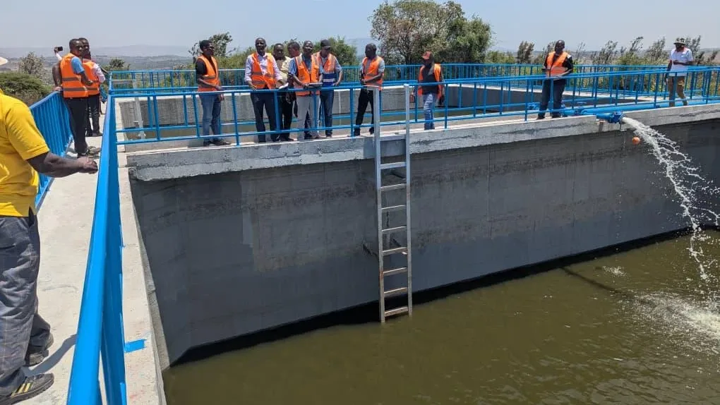 MWE Conducts Joint Inspection of Kyenshama Earth Dam Ahead of Handover.