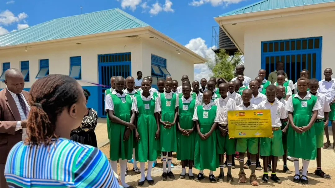 Handover of Akorikeya Primary School Sanitation Facility
