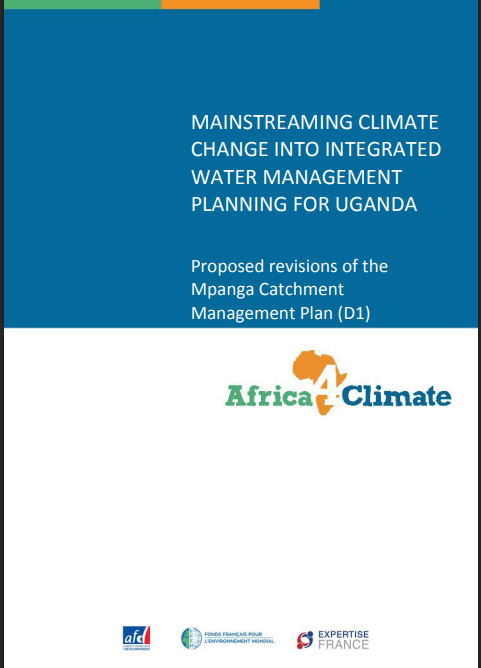 2015_Mainstreaming Climate Change Into Integrated Water Management Planning for Uganda _Proposed revisions of the Mpanga Catchment Management Plan (D1)