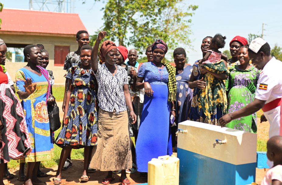 Expectant mothers at Kapir HC III appreciating the efforts by the ministry