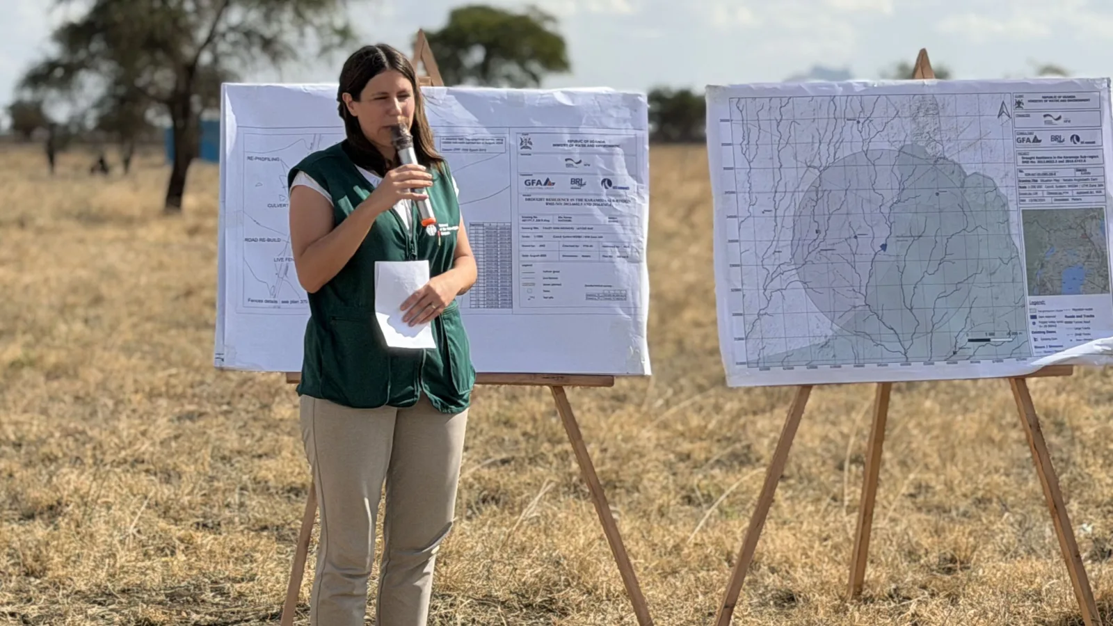 MWE KDR Project Showcases Naitakiru Valley Tank to German Embassy Delegation