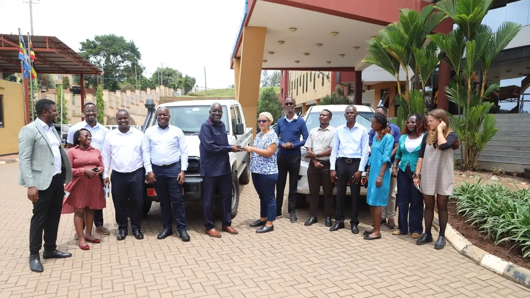 GIZ hands over two vehicles to Ministry of Water and Environment to support field operations