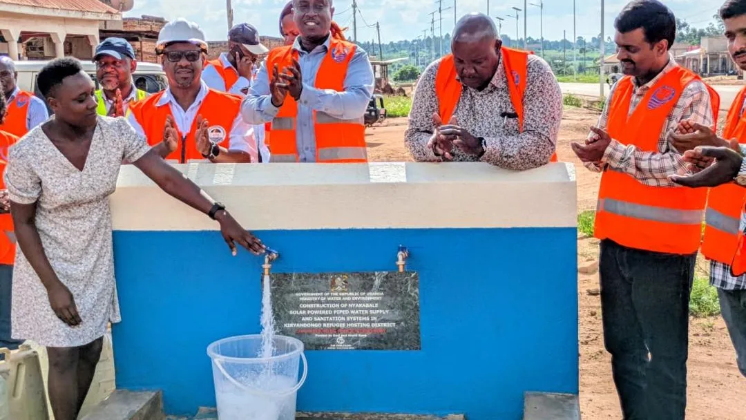 Commissioning of GASPA, Nyakabaale, and Mutunda RGC Water Supply and Sanitation Systems in Kiryandongo District.