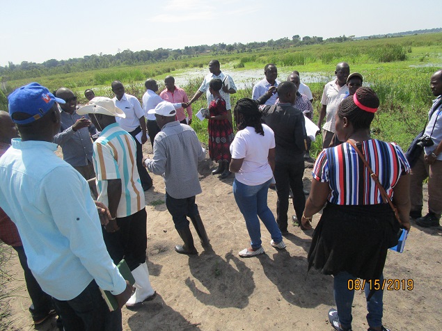 Assesment of Limito wetlands-under restoration in Pallisa District