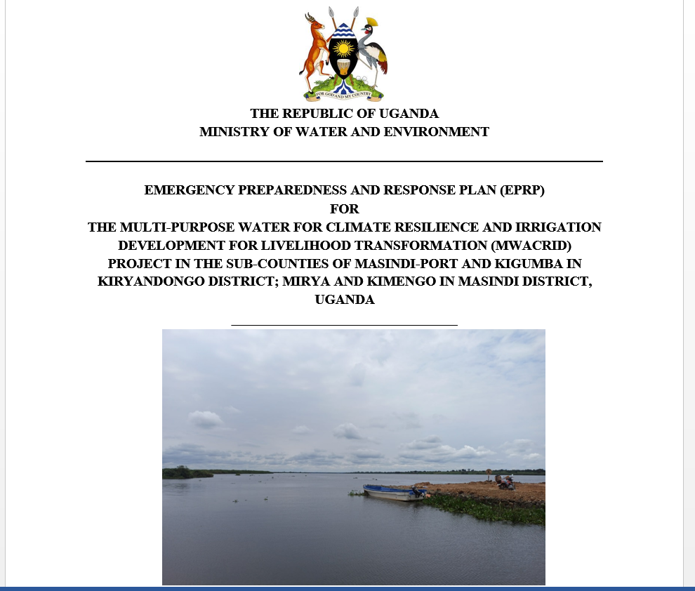 EPRP (MWACRID)- For Disclosure