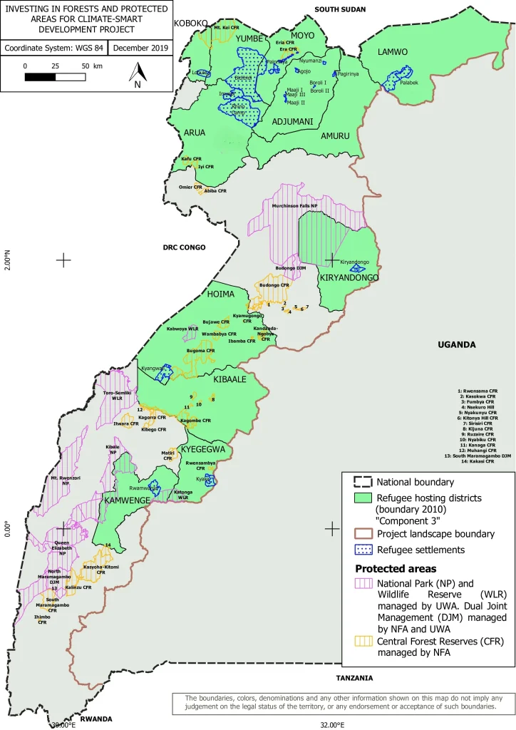 UG IFPA-CD Project map Dec 2024